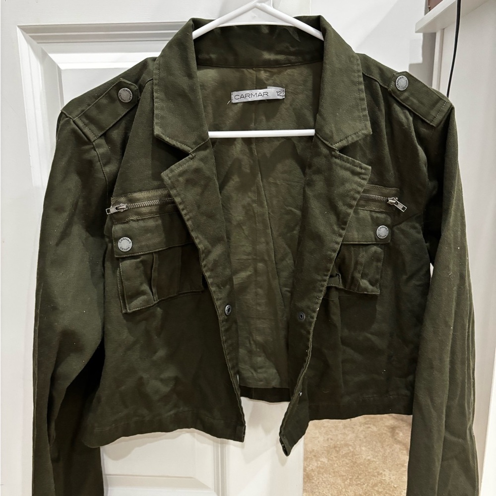 Carmar Women's Dark Green Utility Jacket